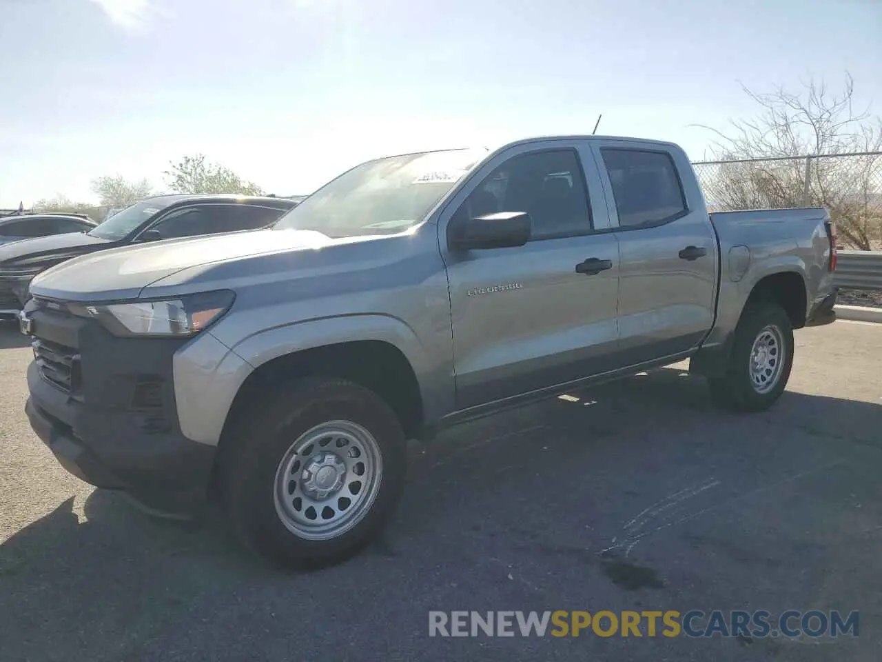 1 Photograph of a damaged car 1GCPSBEK7P1254095 CHEVROLET COLORADO 2023