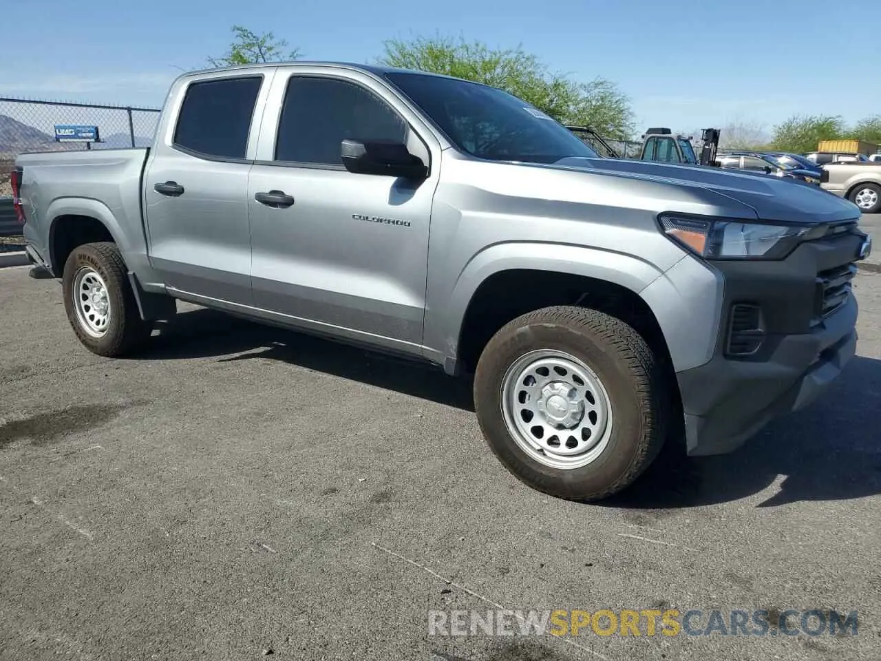 4 Photograph of a damaged car 1GCPSBEK7P1254095 CHEVROLET COLORADO 2023