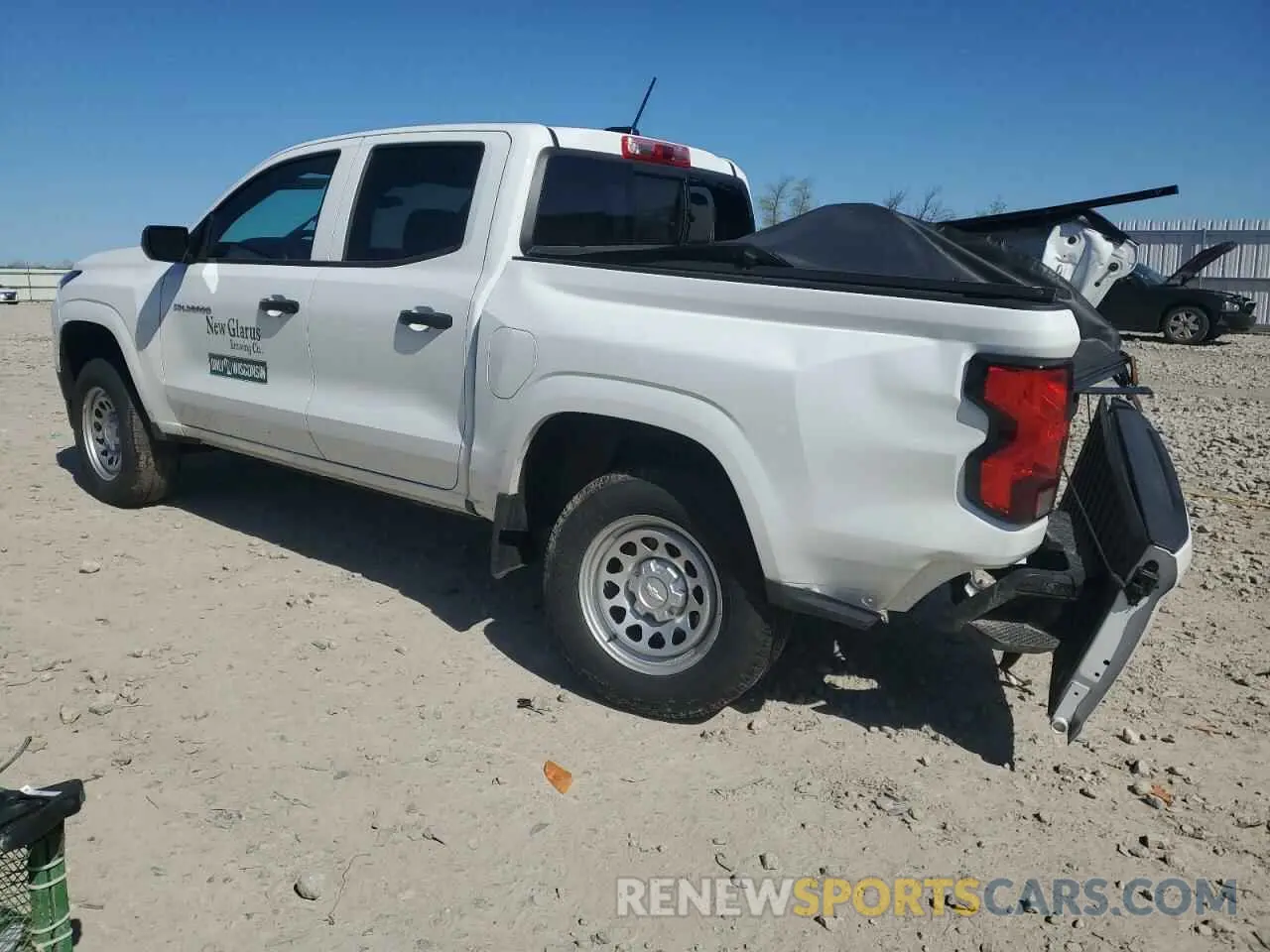 2 Photograph of a damaged car 1GCPSBEK8P1166141 CHEVROLET COLORADO 2023