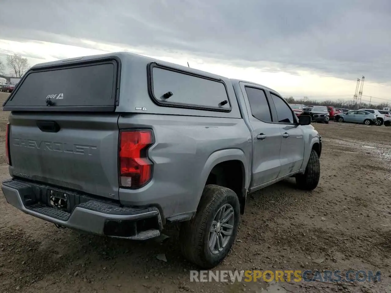 3 Photograph of a damaged car 1GCPSCEK2P1232513 CHEVROLET COLORADO 2023