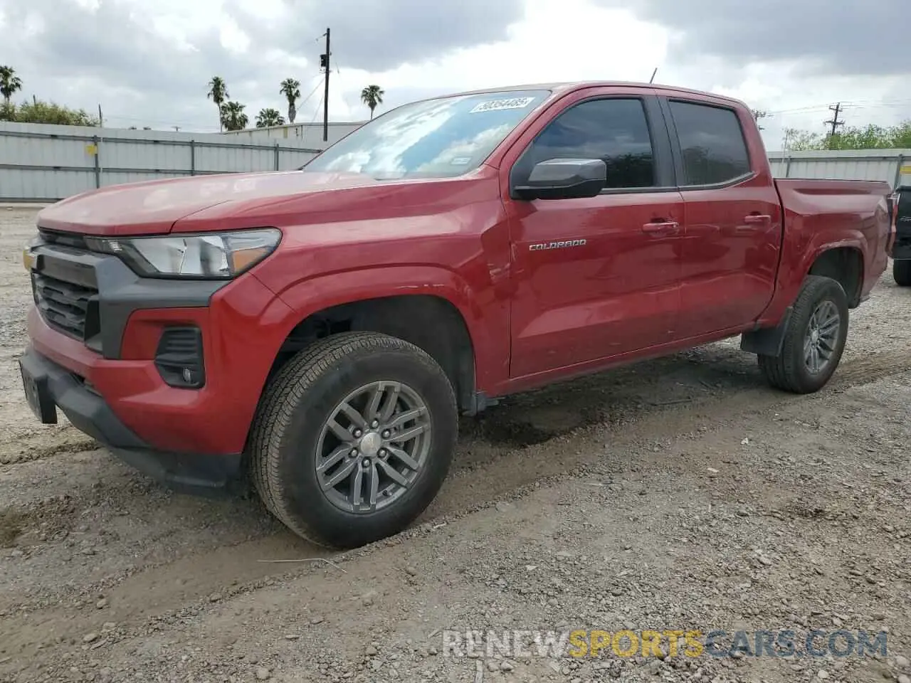 1 Photograph of a damaged car 1GCPSCEK3P1227031 CHEVROLET COLORADO 2023