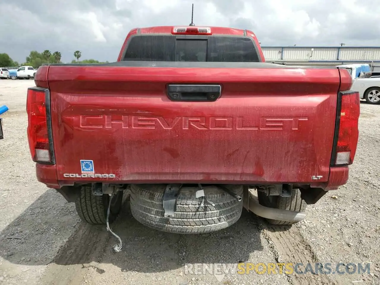 6 Photograph of a damaged car 1GCPSCEK3P1227031 CHEVROLET COLORADO 2023