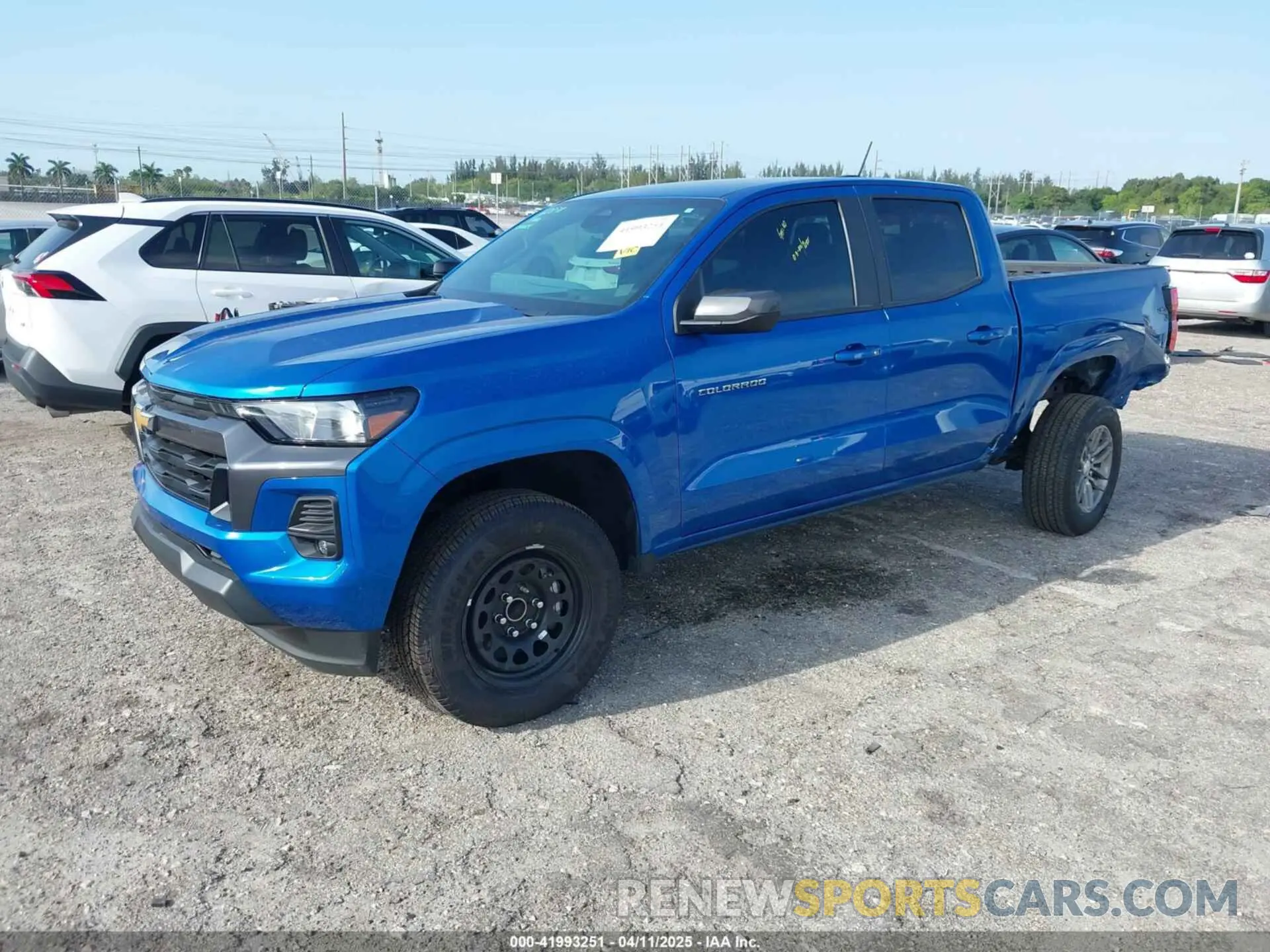 2 Photograph of a damaged car 1GCPSCEK8P1198741 CHEVROLET COLORADO 2023