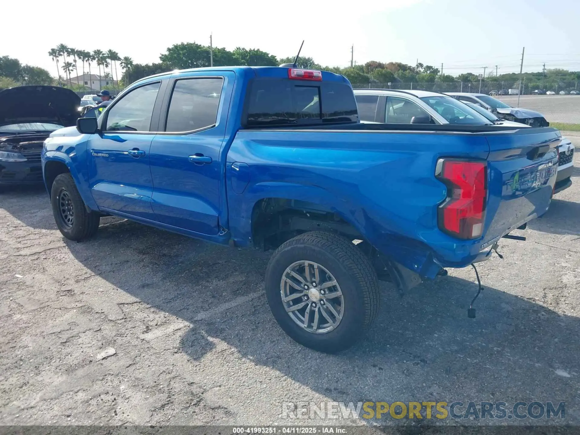 3 Photograph of a damaged car 1GCPSCEK8P1198741 CHEVROLET COLORADO 2023