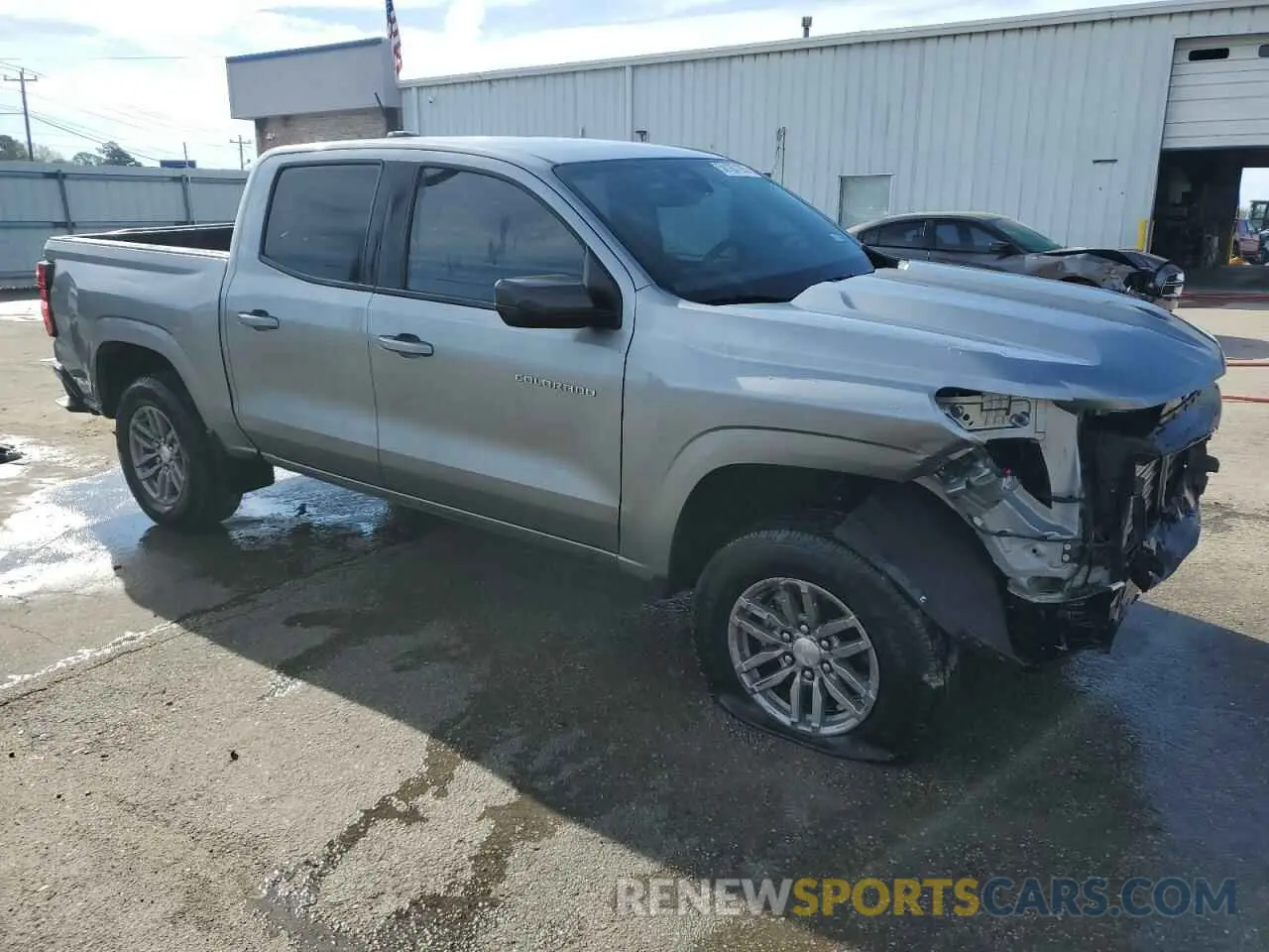 4 Photograph of a damaged car 1GCPSCEK9P1133297 CHEVROLET COLORADO 2023