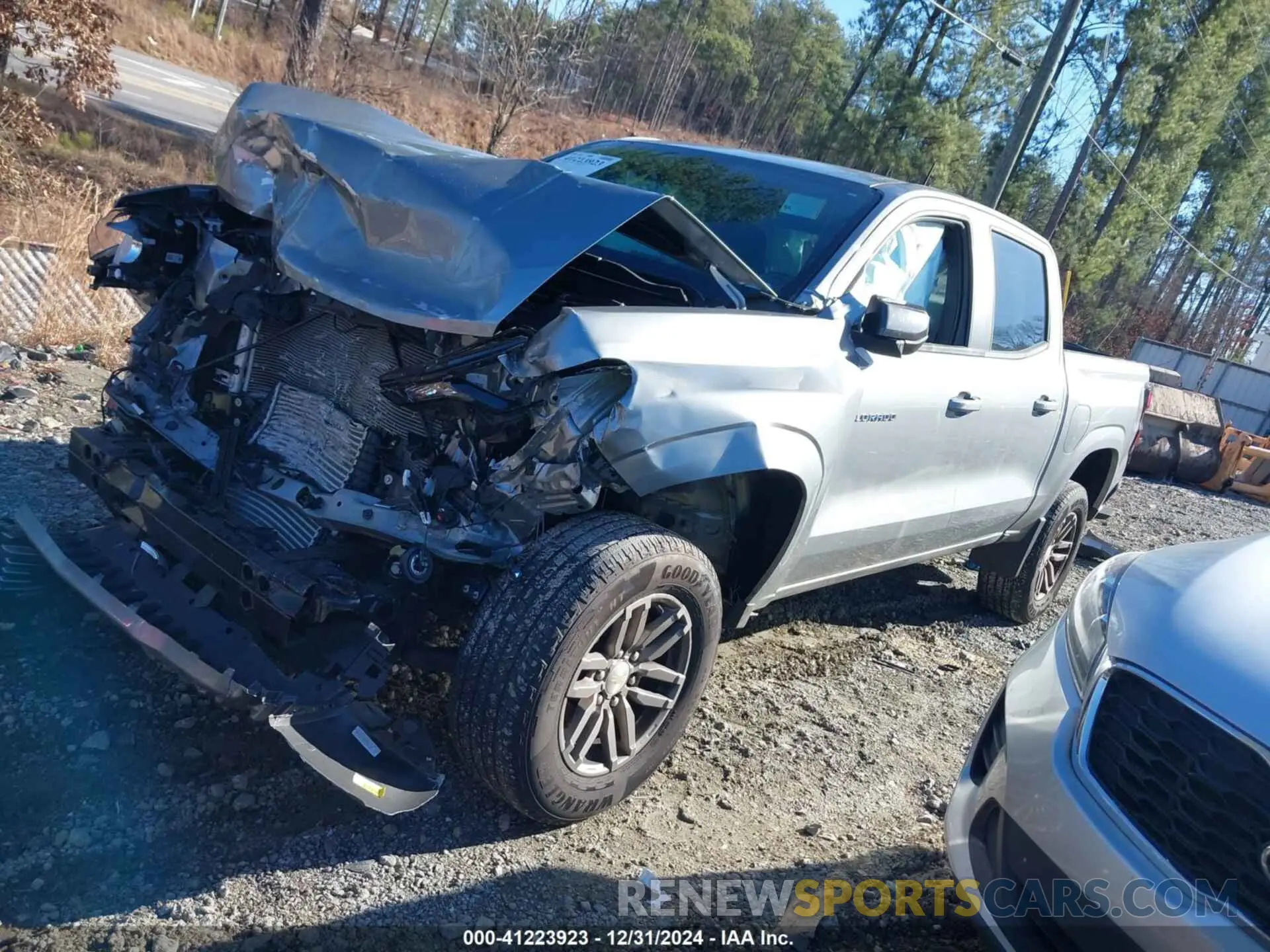 2 Photograph of a damaged car 1GCPSCEK9P1157907 CHEVROLET COLORADO 2023