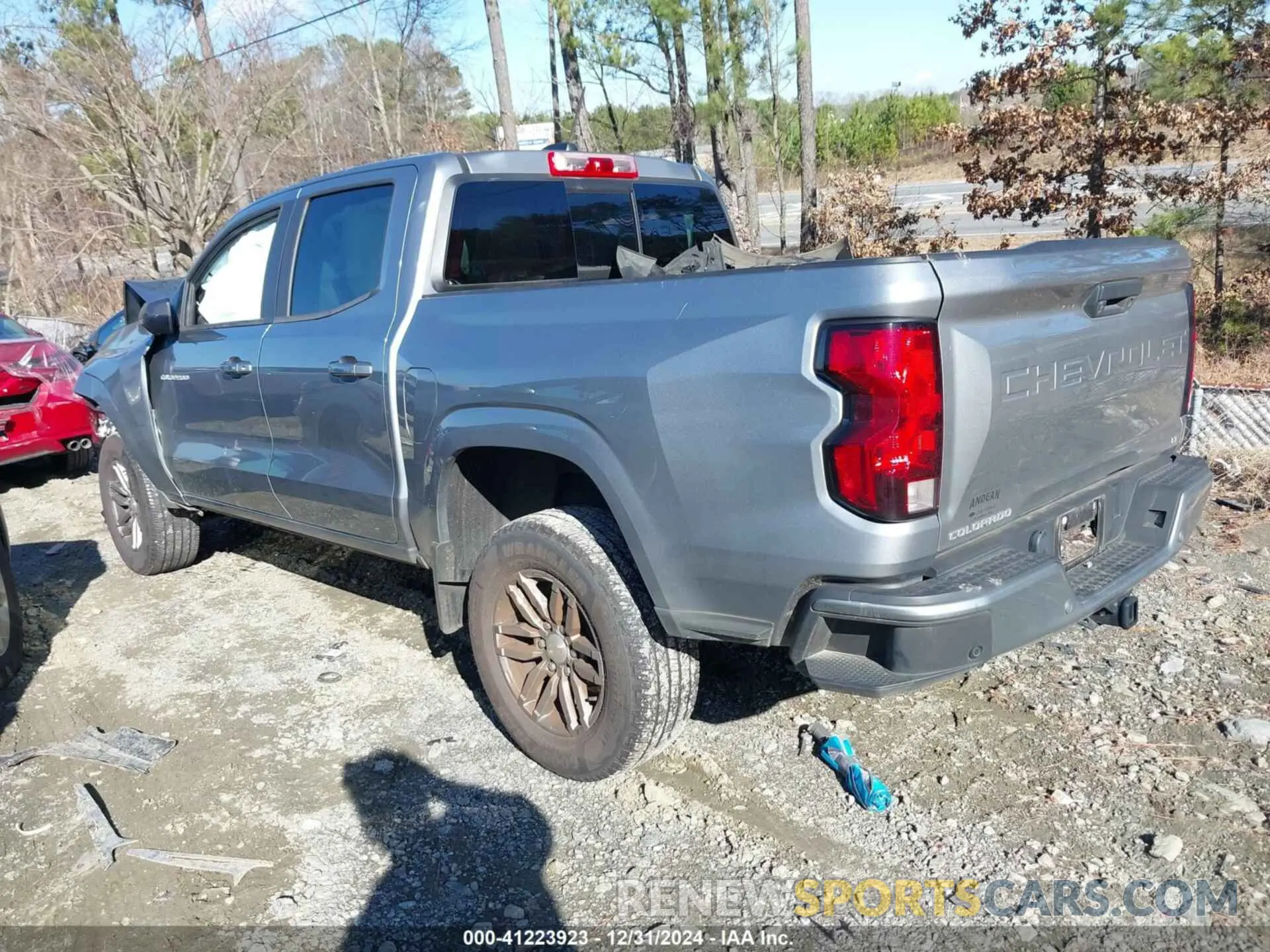 3 Photograph of a damaged car 1GCPSCEK9P1157907 CHEVROLET COLORADO 2023