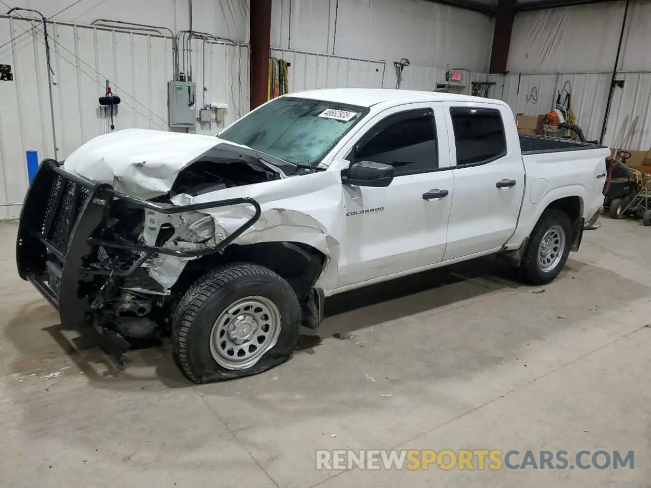 1 Photograph of a damaged car 1GCPTBEK0P1179866 CHEVROLET COLORADO 2023