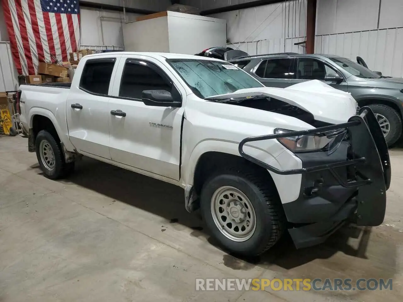 4 Photograph of a damaged car 1GCPTBEK0P1179866 CHEVROLET COLORADO 2023
