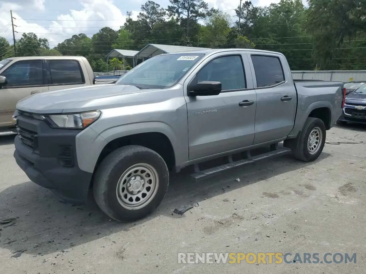1 Photograph of a damaged car 1GCPTBEK1P1181688 CHEVROLET COLORADO 2023