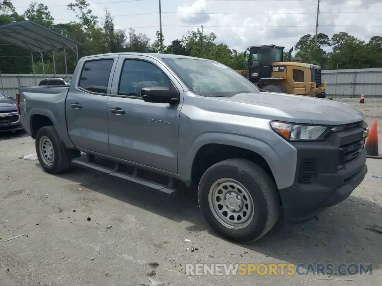 4 Photograph of a damaged car 1GCPTBEK1P1181688 CHEVROLET COLORADO 2023