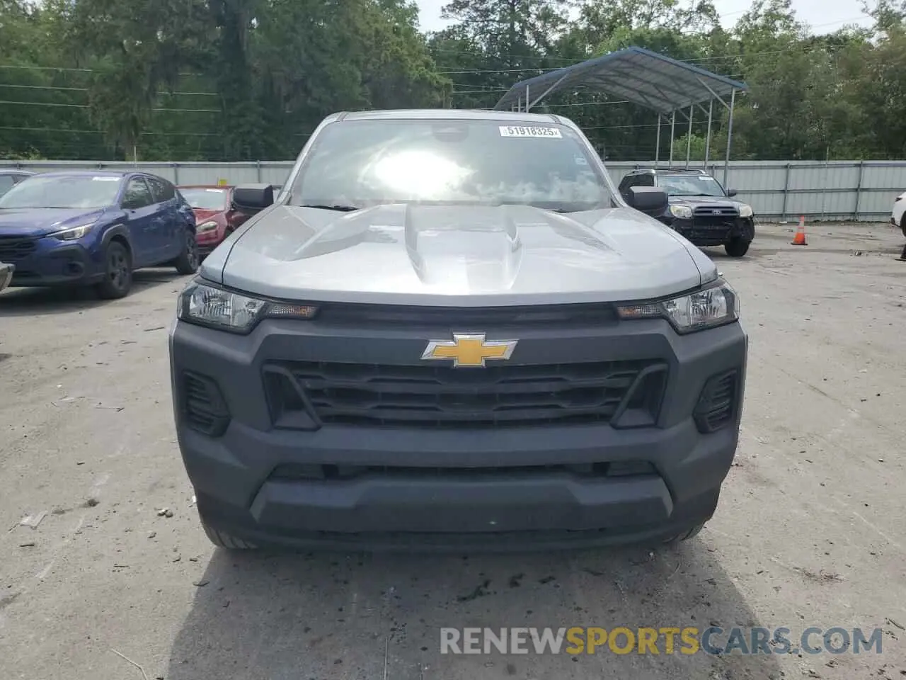 5 Photograph of a damaged car 1GCPTBEK1P1181688 CHEVROLET COLORADO 2023