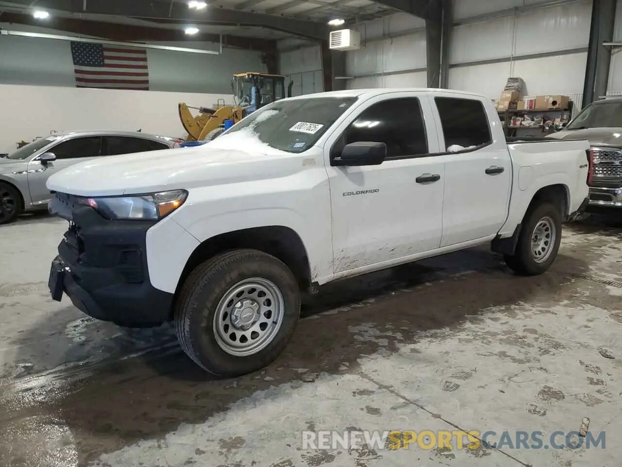 1 Photograph of a damaged car 1GCPTBEK6P1164370 CHEVROLET COLORADO 2023