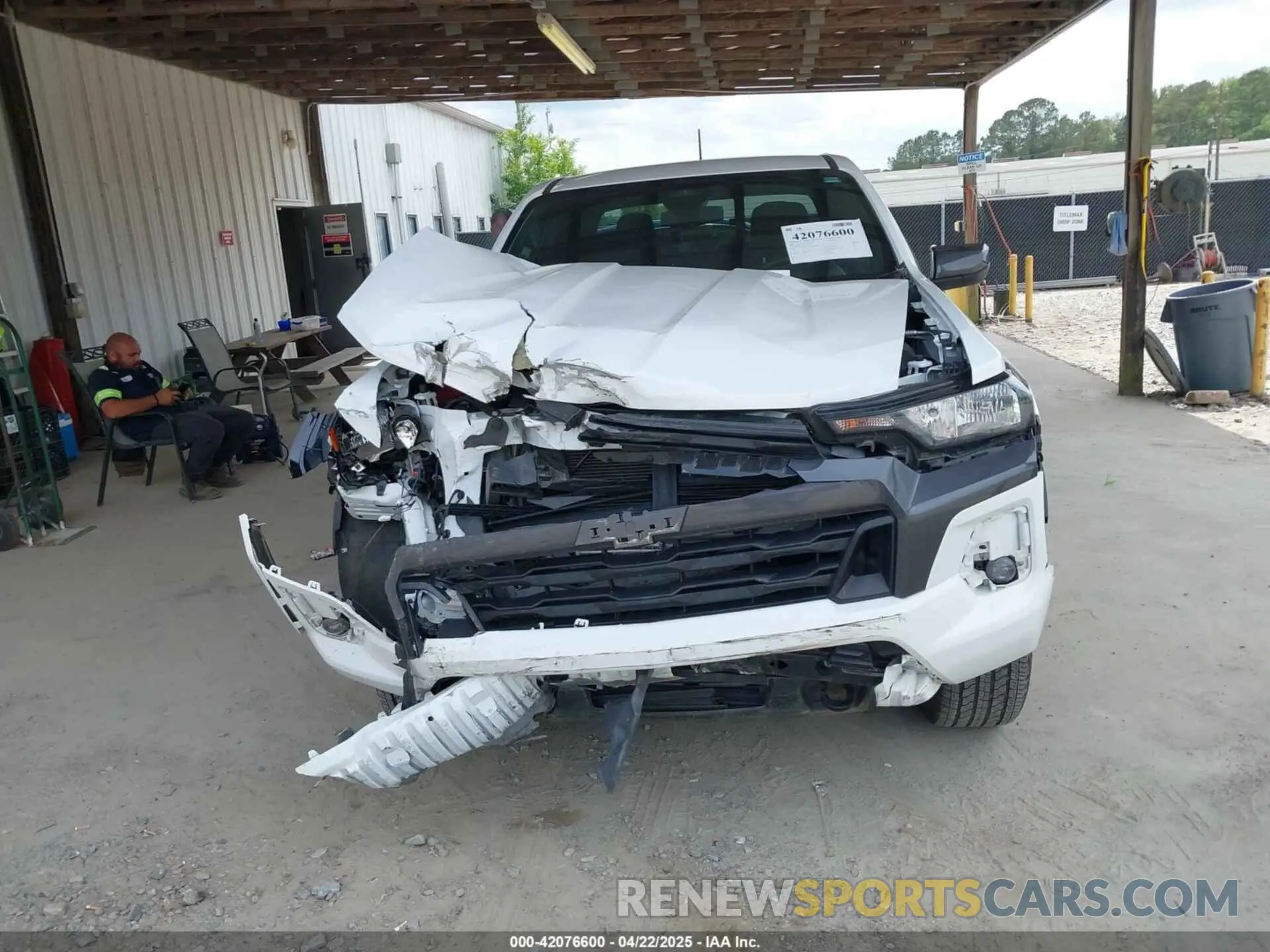 12 Photograph of a damaged car 1GCPTCEK0P1221796 CHEVROLET COLORADO 2023