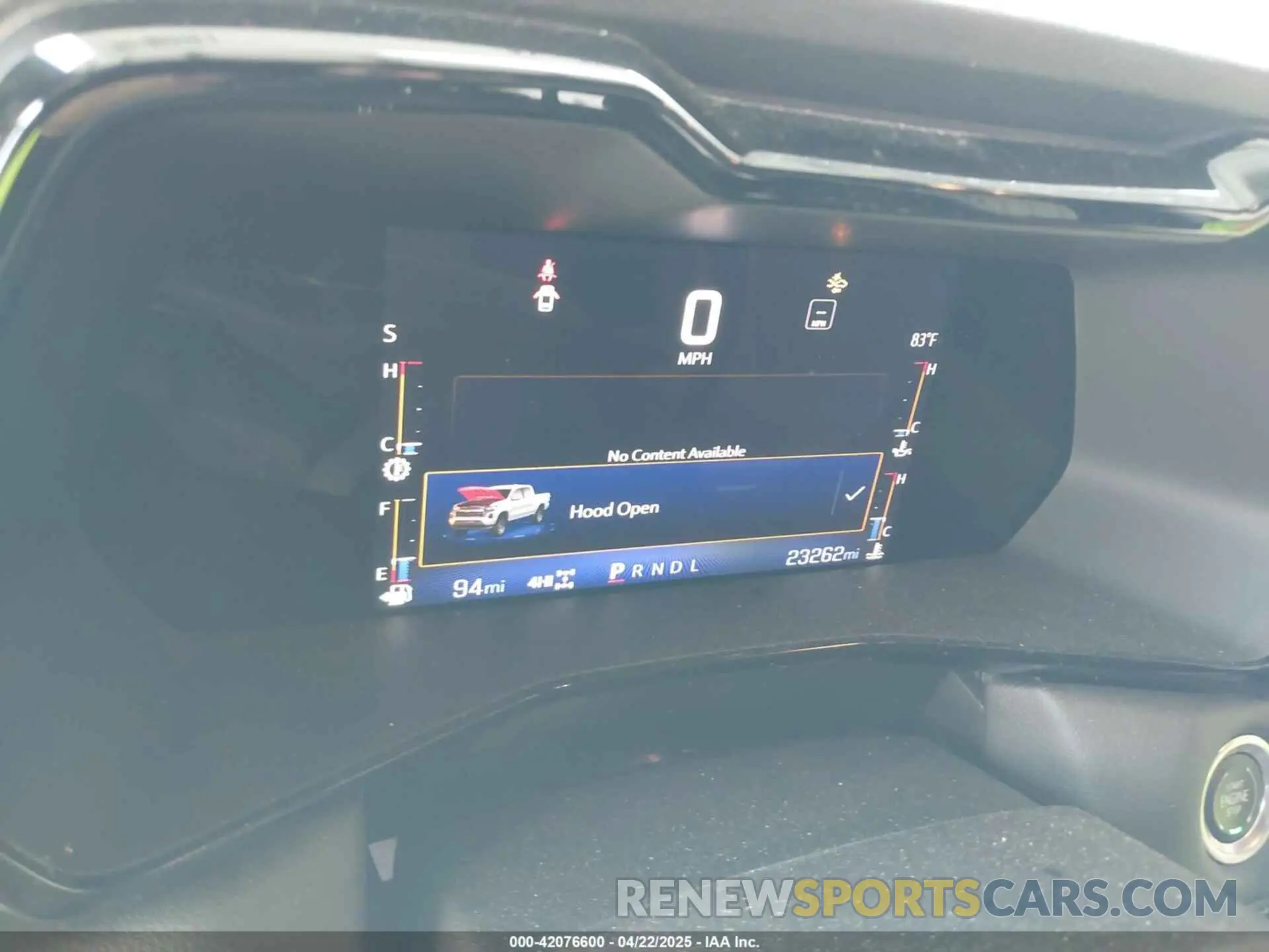7 Photograph of a damaged car 1GCPTCEK0P1221796 CHEVROLET COLORADO 2023