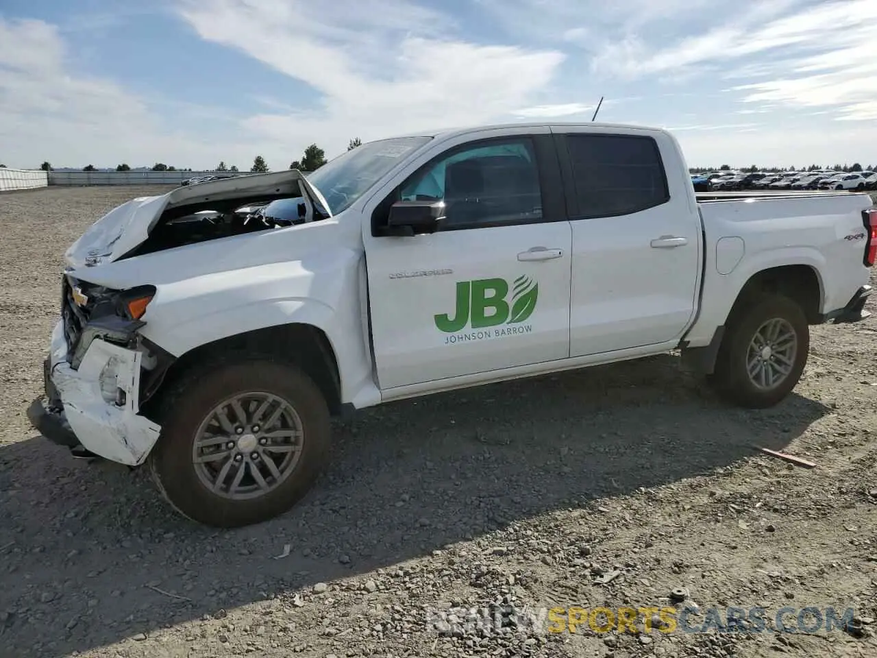 1 Photograph of a damaged car 1GCPTCEK1P1170261 CHEVROLET COLORADO 2023