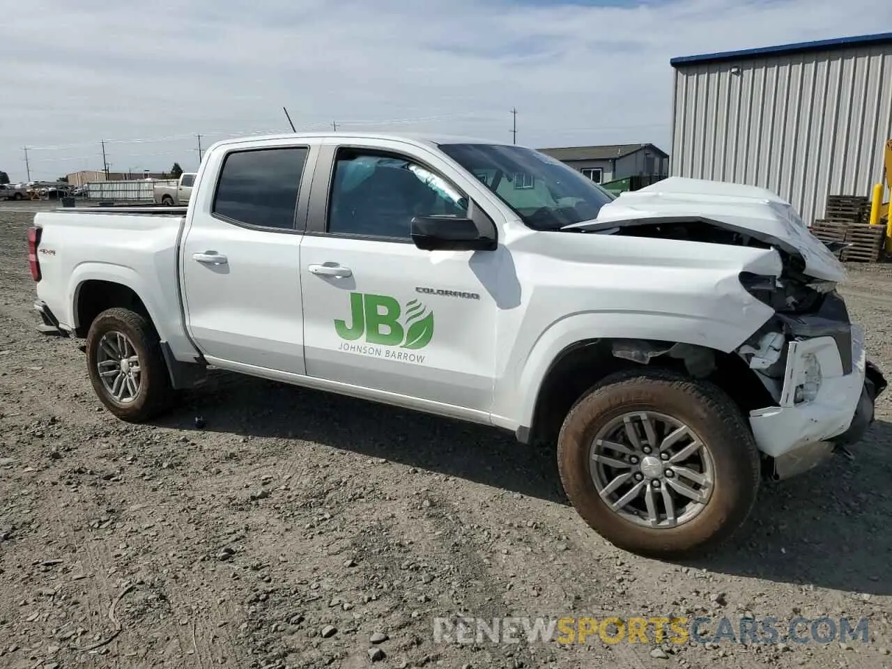 4 Photograph of a damaged car 1GCPTCEK1P1170261 CHEVROLET COLORADO 2023