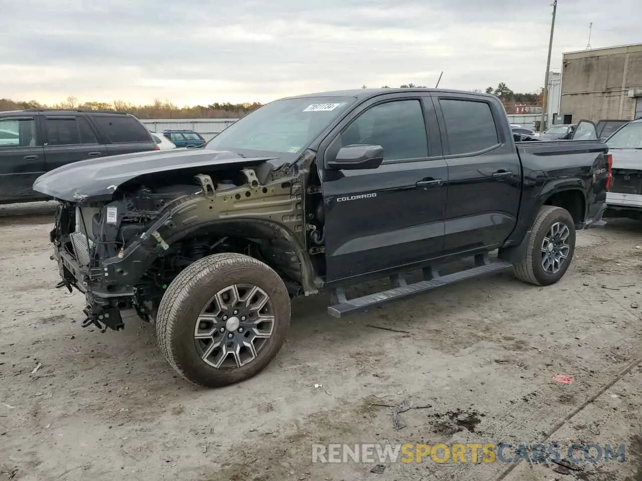 1 Photograph of a damaged car 1GCPTCEK7P1227580 CHEVROLET COLORADO 2023