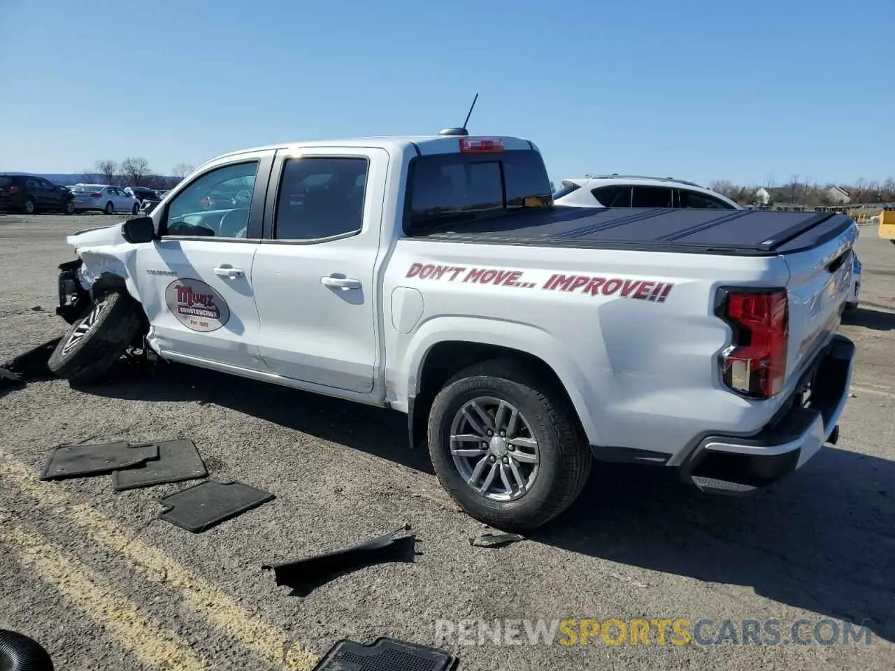 2 Photograph of a damaged car 1GCPTCEK7P1232276 CHEVROLET COLORADO 2023