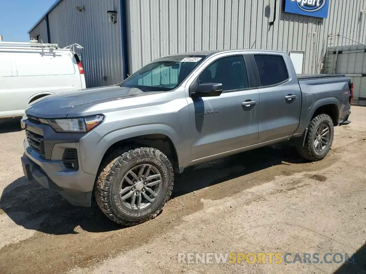 1 Photograph of a damaged car 1GCPTCEK8P1169656 CHEVROLET COLORADO 2023