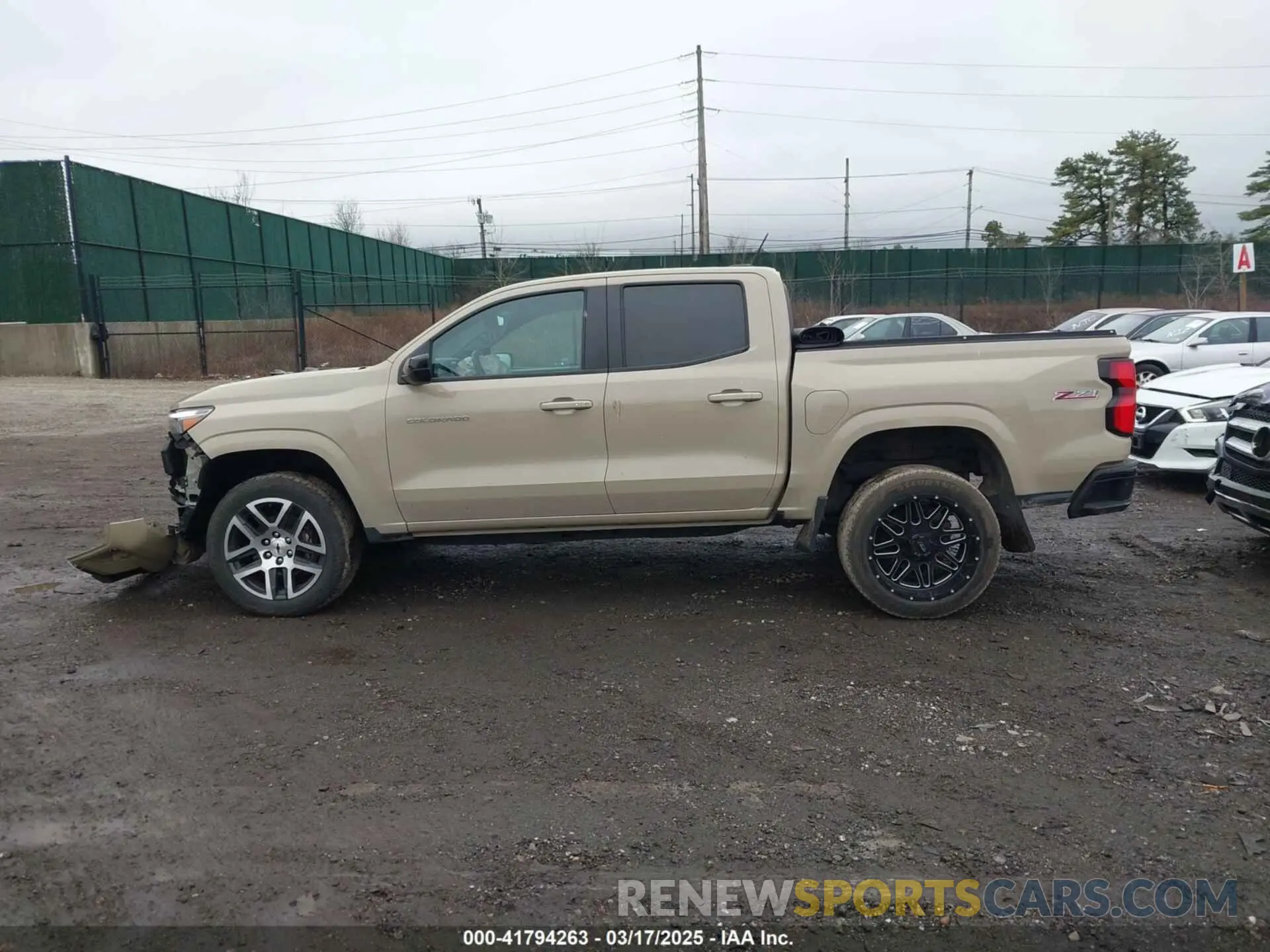 14 Photograph of a damaged car 1GCPTDEK0P1134180 CHEVROLET COLORADO 2023