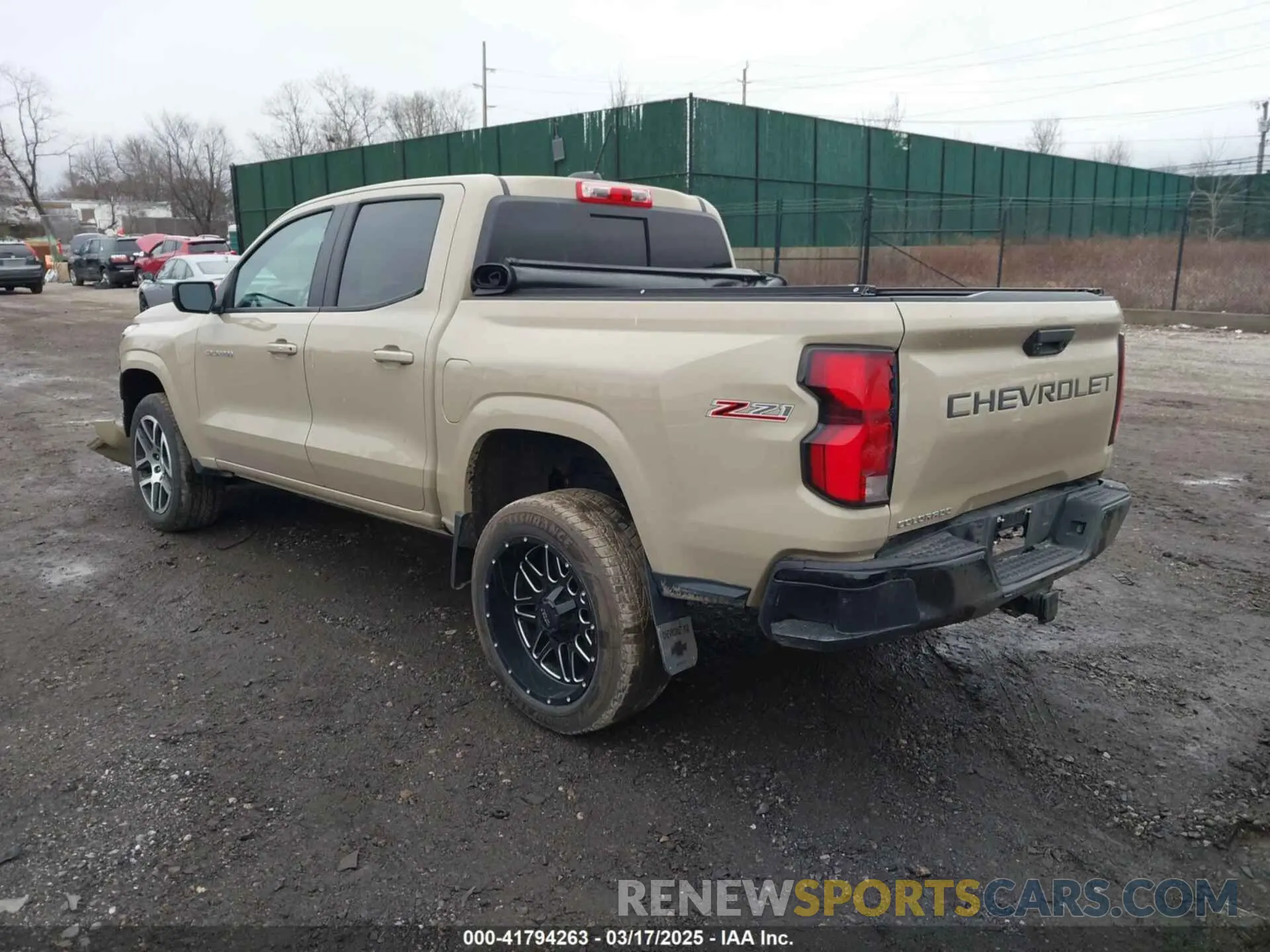 3 Photograph of a damaged car 1GCPTDEK0P1134180 CHEVROLET COLORADO 2023