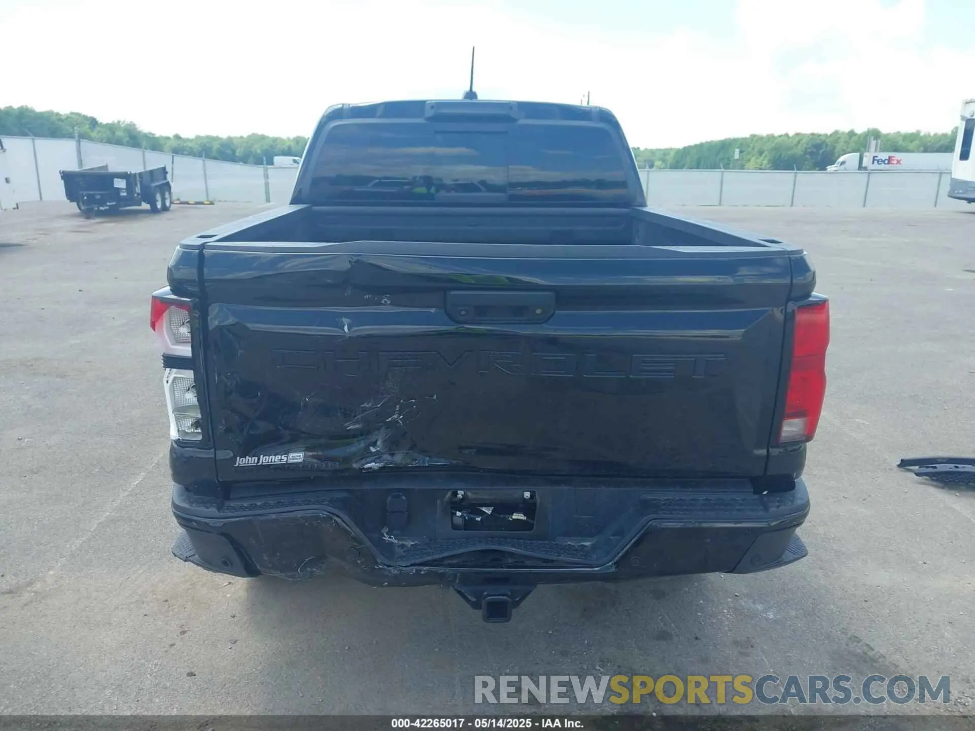 17 Photograph of a damaged car 1GCPTDEK1P1209999 CHEVROLET COLORADO 2023