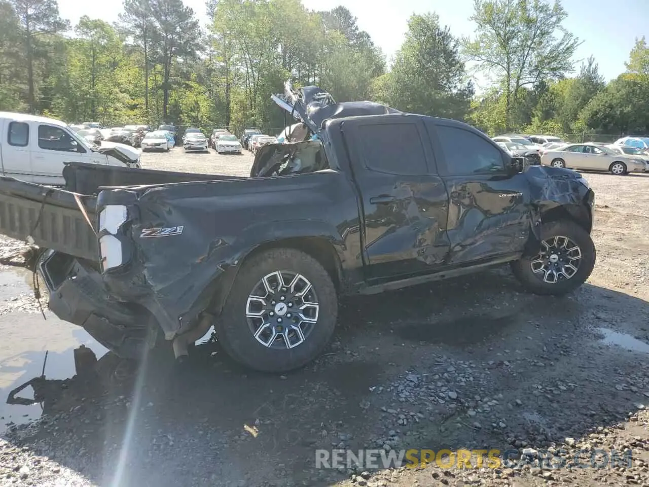 3 Photograph of a damaged car 1GCPTDEK5P1124163 CHEVROLET COLORADO 2023