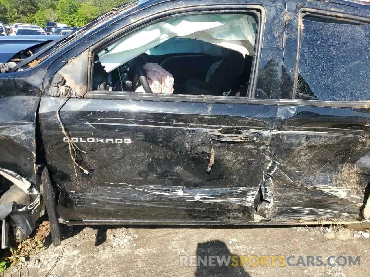7 Photograph of a damaged car 1GCPTDEK5P1124163 CHEVROLET COLORADO 2023