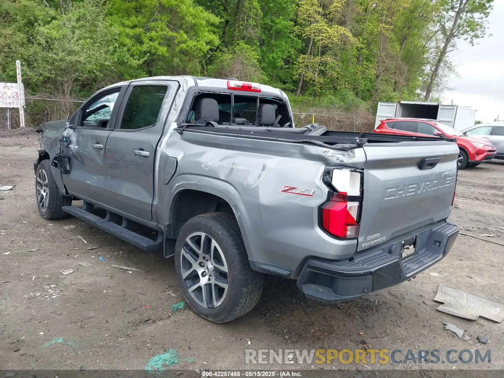 3 Photograph of a damaged car 1GCPTDEK5P1245985 CHEVROLET COLORADO 2023