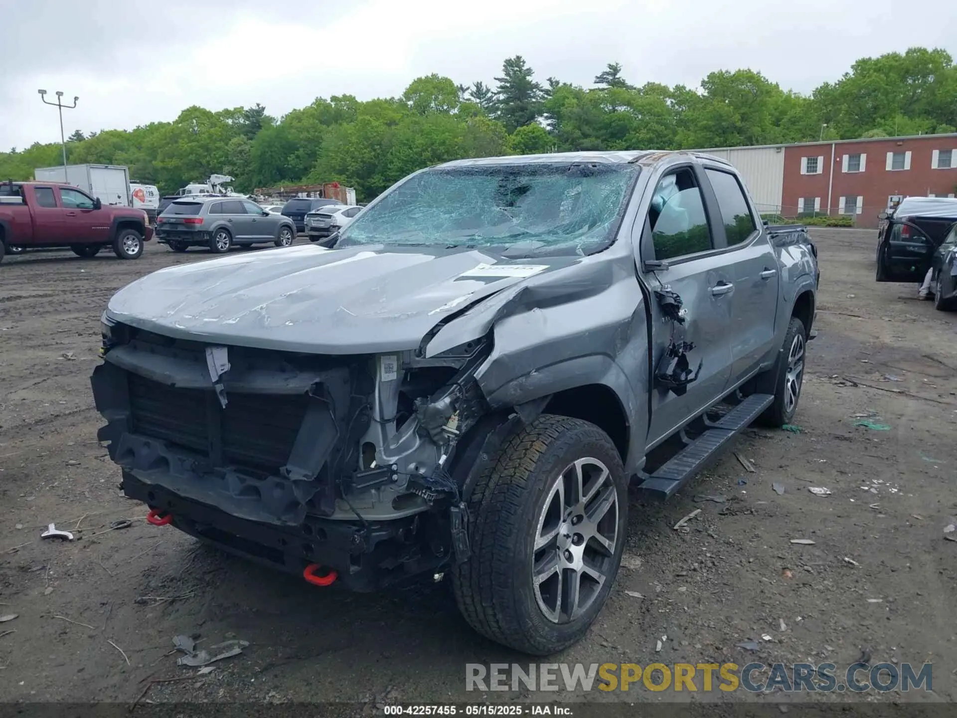 6 Photograph of a damaged car 1GCPTDEK5P1245985 CHEVROLET COLORADO 2023