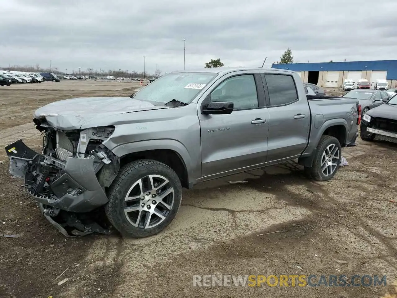 1 Photograph of a damaged car 1GCPTDEK5P1262947 CHEVROLET COLORADO 2023