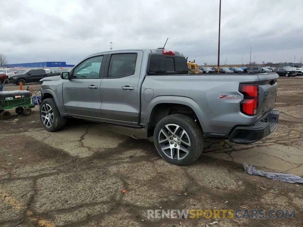 2 Photograph of a damaged car 1GCPTDEK5P1262947 CHEVROLET COLORADO 2023