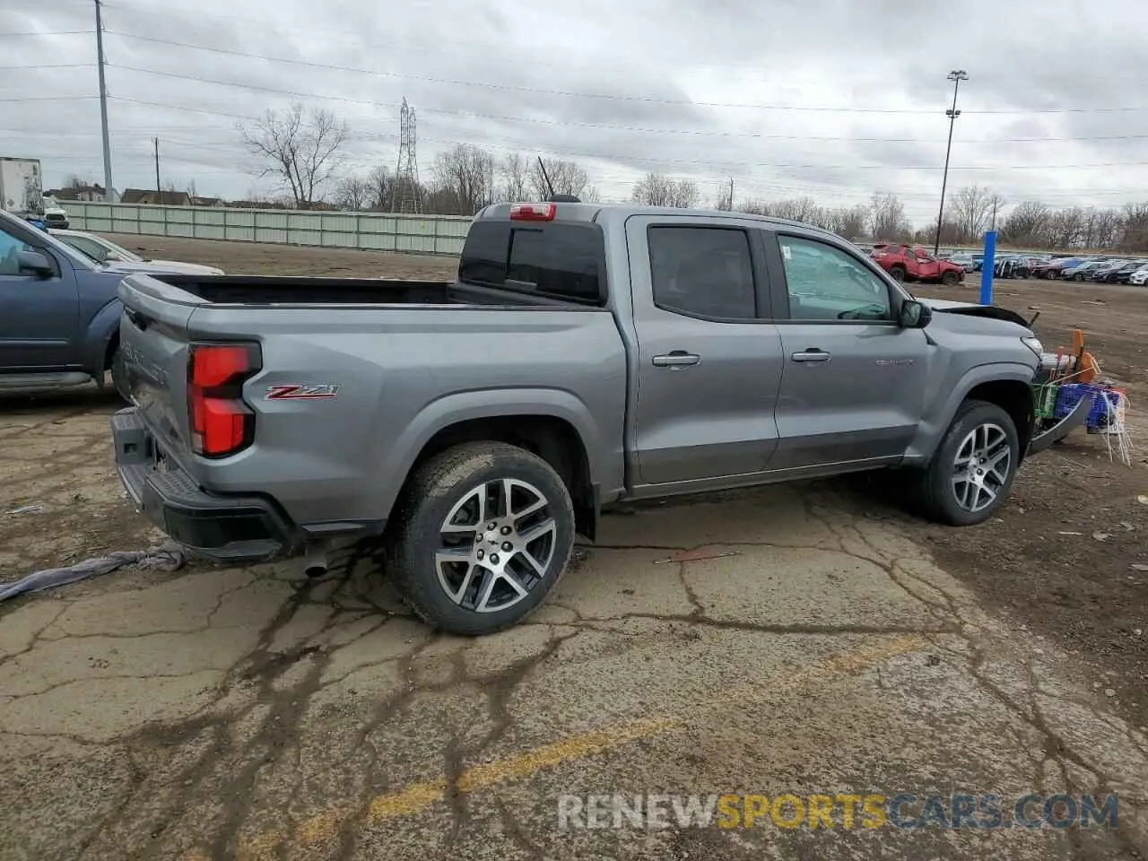 3 Photograph of a damaged car 1GCPTDEK5P1262947 CHEVROLET COLORADO 2023
