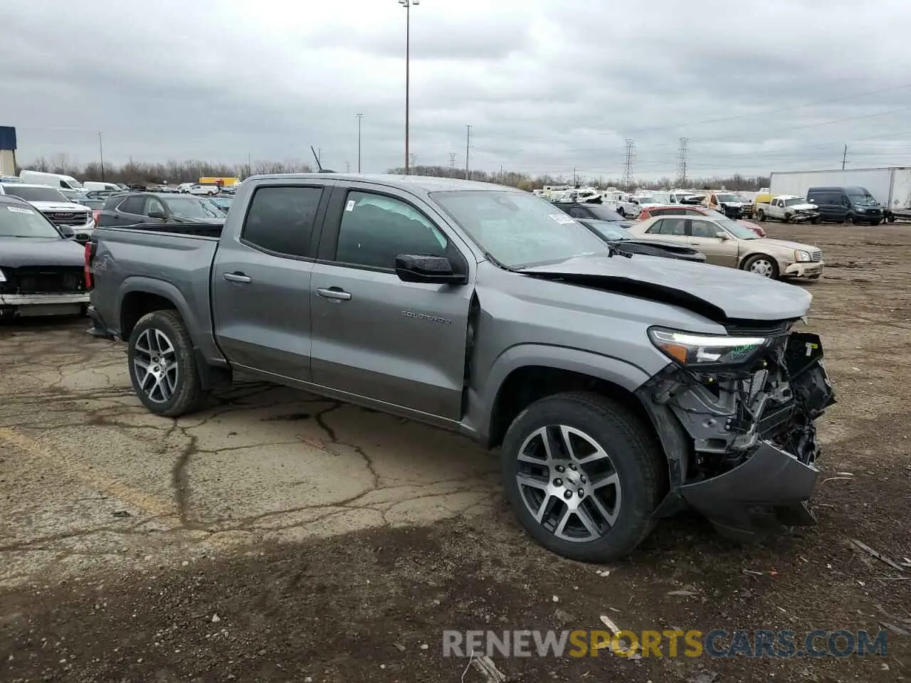 4 Photograph of a damaged car 1GCPTDEK5P1262947 CHEVROLET COLORADO 2023