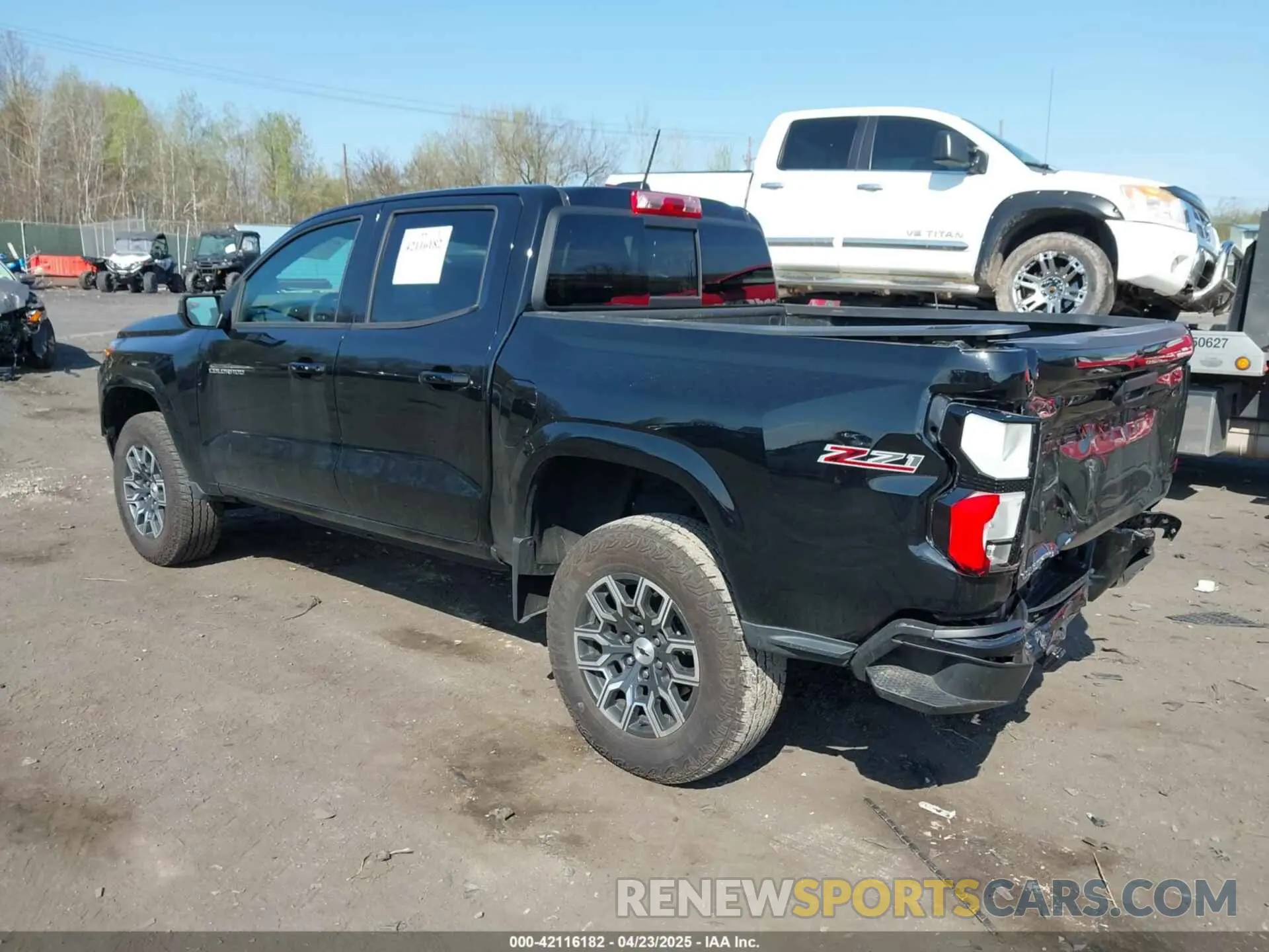 3 Photograph of a damaged car 1GCPTDEK8P1219901 CHEVROLET COLORADO 2023