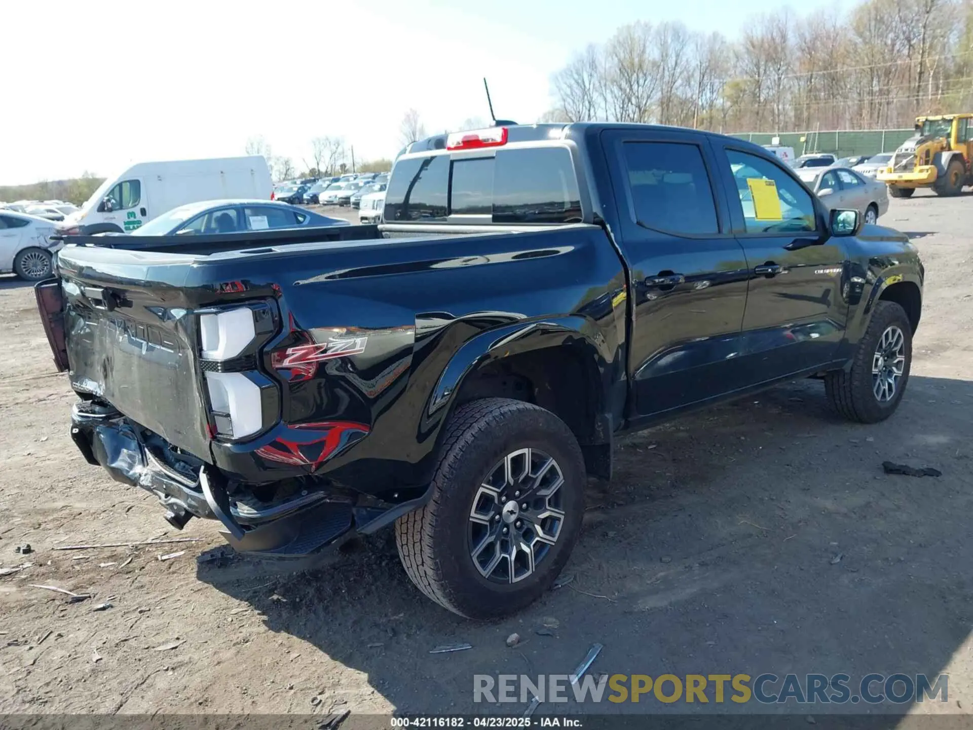 4 Photograph of a damaged car 1GCPTDEK8P1219901 CHEVROLET COLORADO 2023