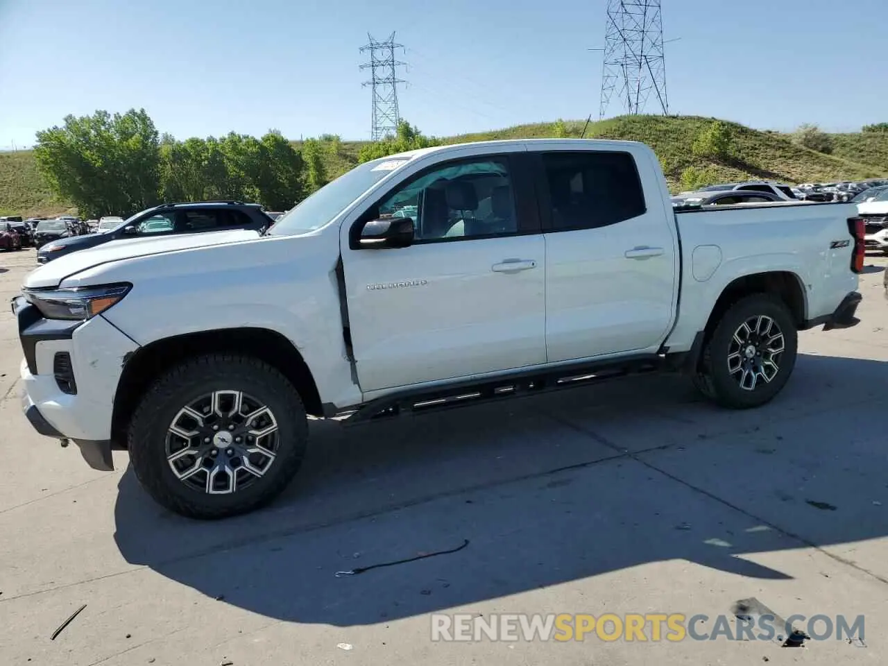 1 Photograph of a damaged car 1GCPTDEK9P1211273 CHEVROLET COLORADO 2023