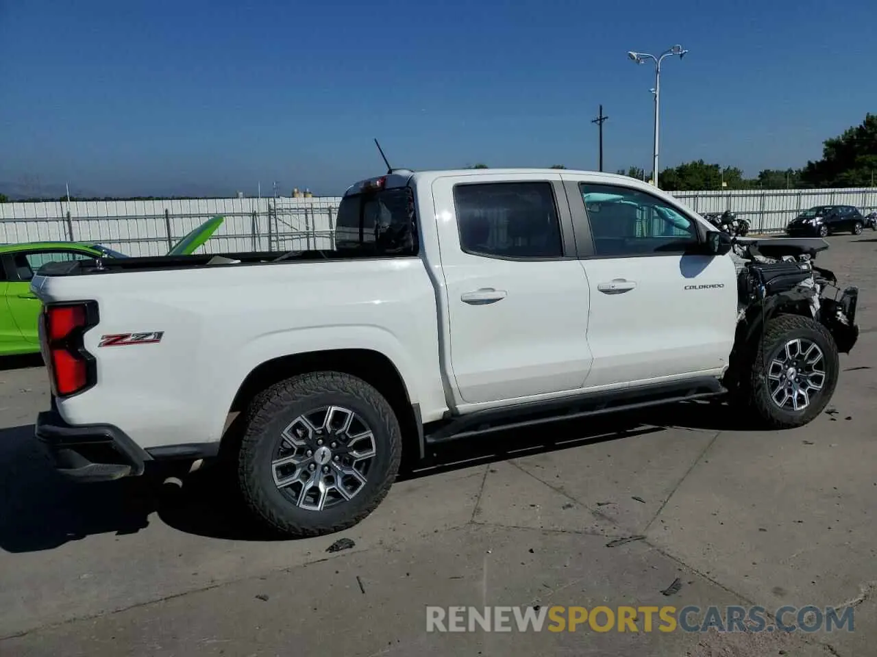 3 Photograph of a damaged car 1GCPTDEK9P1211273 CHEVROLET COLORADO 2023
