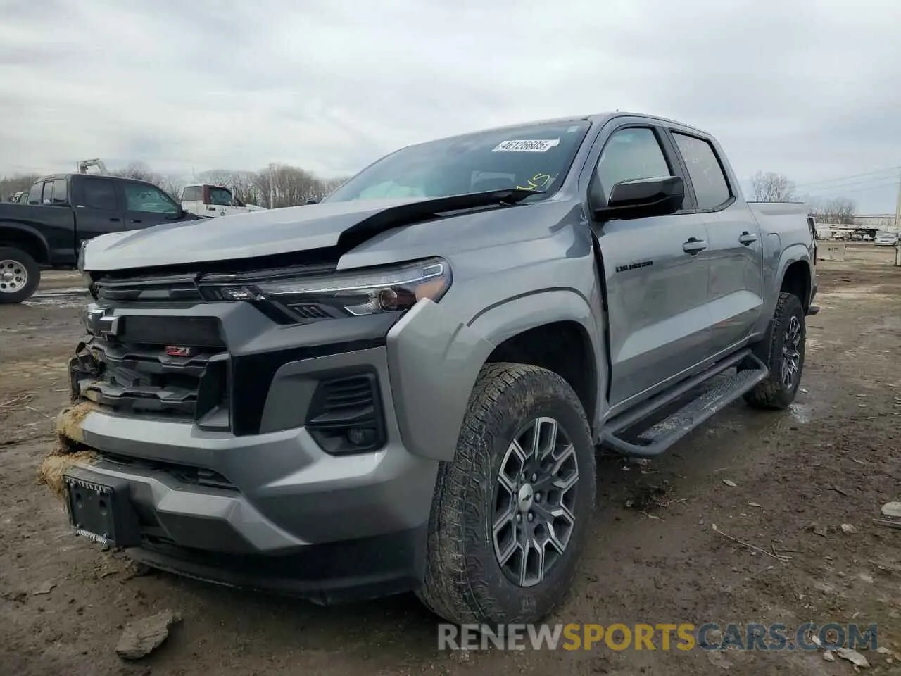1 Photograph of a damaged car 1GCPTDEKXP1141217 CHEVROLET COLORADO 2023