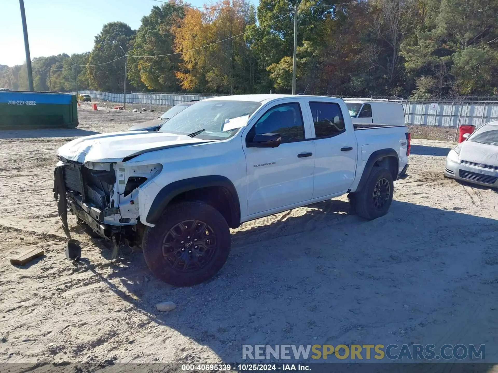 2 Photograph of a damaged car 1GCPTEEK9P1245719 CHEVROLET COLORADO 2023