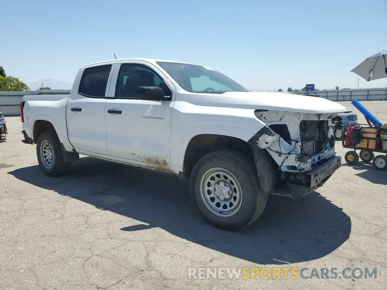 4 Photograph of a damaged car 1GCGSBEC0R1274054 CHEVROLET COLORADO 2024