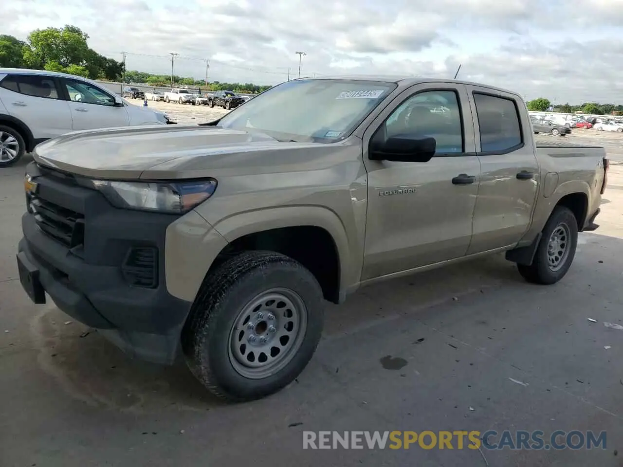 1 Photograph of a damaged car 1GCGSBEC1R1144994 CHEVROLET COLORADO 2024