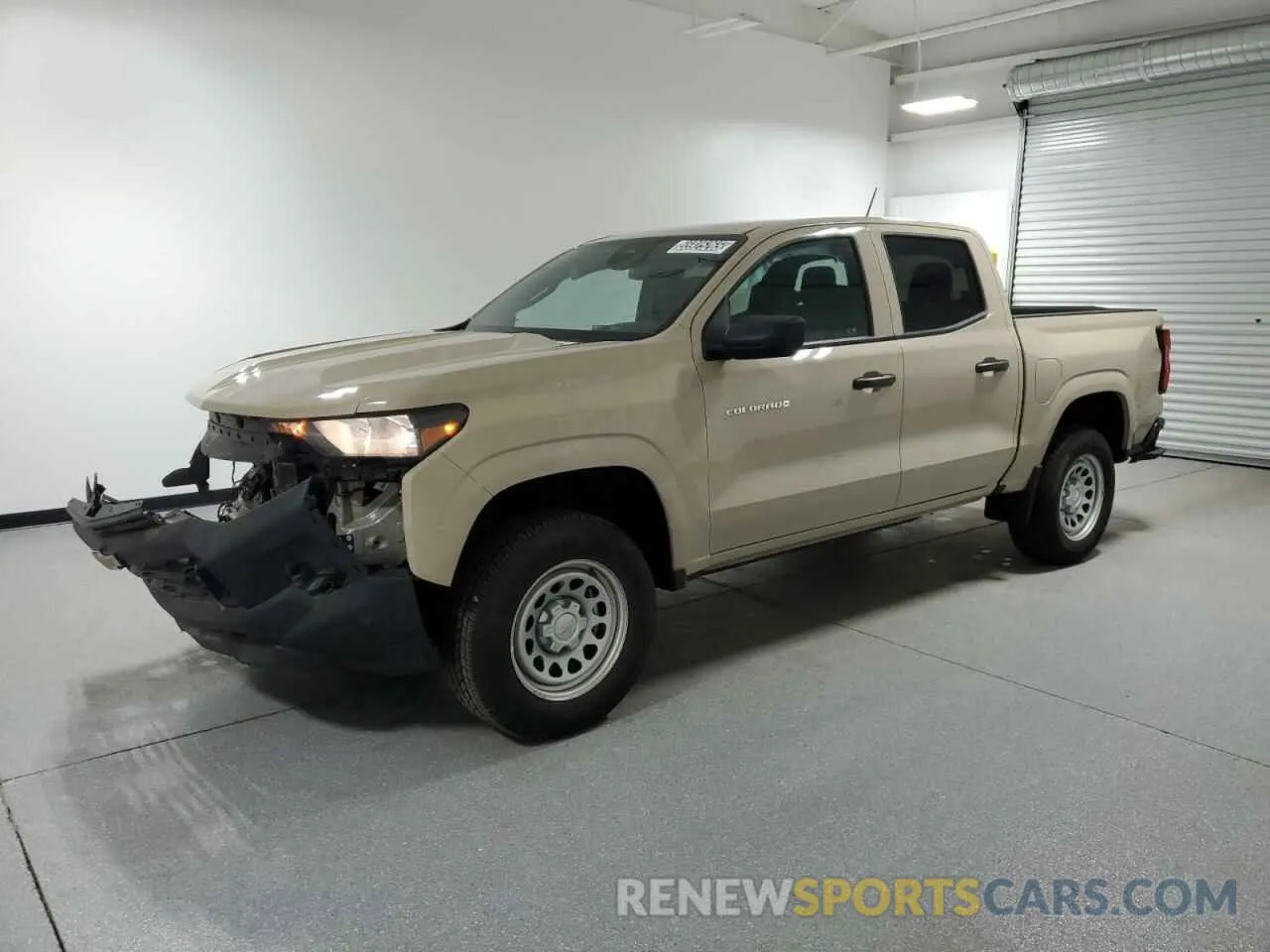 1 Photograph of a damaged car 1GCGSBEC1R1145420 CHEVROLET COLORADO 2024