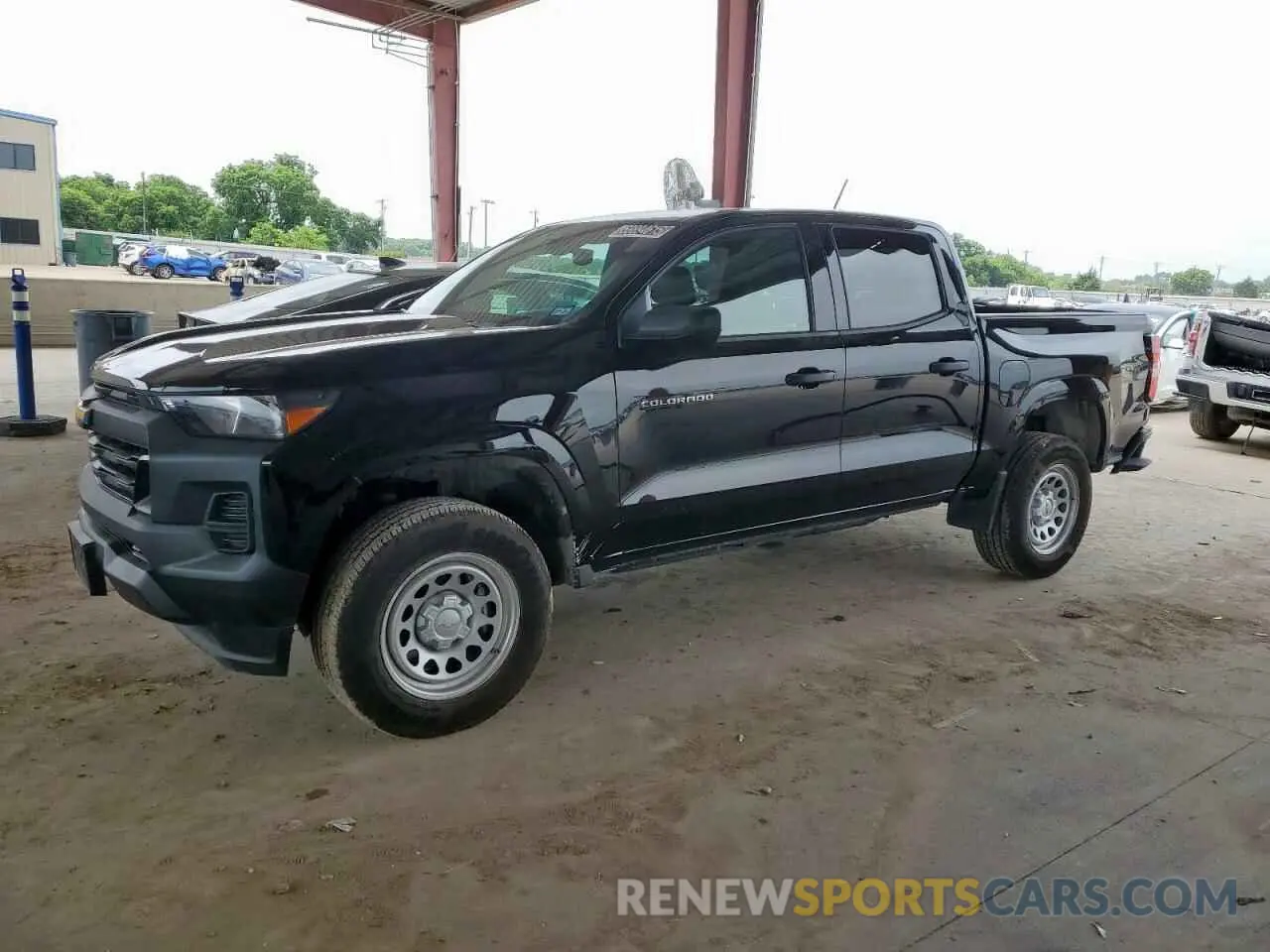 1 Photograph of a damaged car 1GCGSBEC3R1226273 CHEVROLET COLORADO 2024