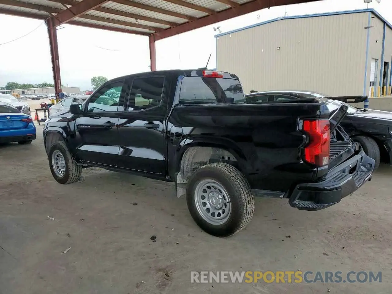 2 Photograph of a damaged car 1GCGSBEC3R1226273 CHEVROLET COLORADO 2024