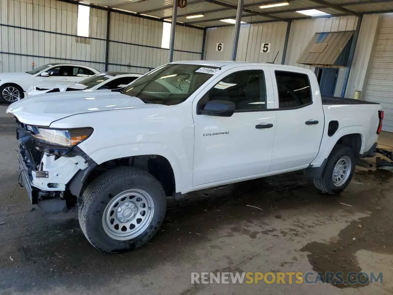 1 Photograph of a damaged car 1GCGSBEC3R1238651 CHEVROLET COLORADO 2024