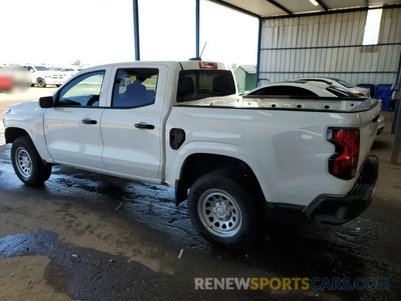 2 Photograph of a damaged car 1GCGSBEC3R1238651 CHEVROLET COLORADO 2024