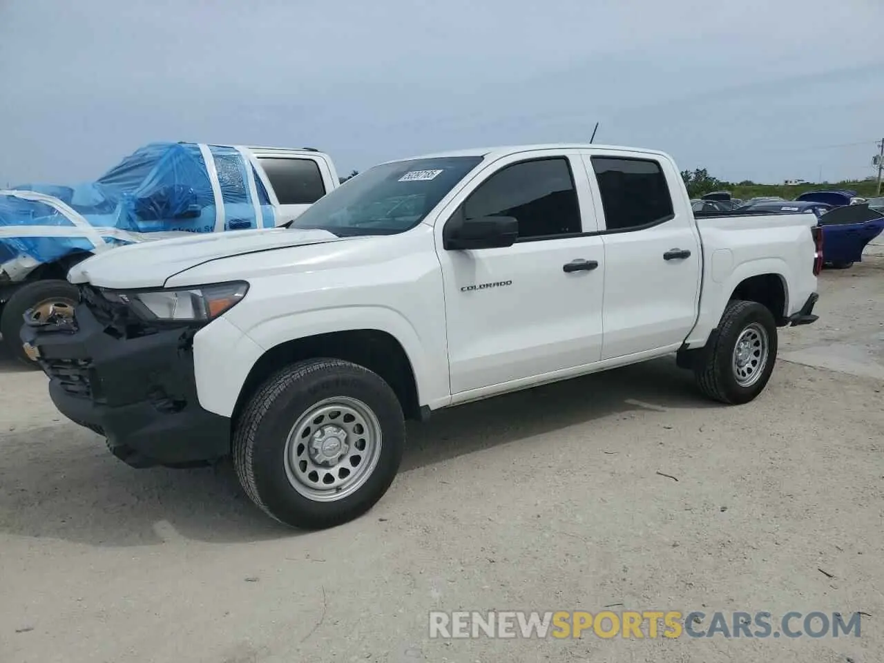 1 Photograph of a damaged car 1GCGSBEC4R1214049 CHEVROLET COLORADO 2024