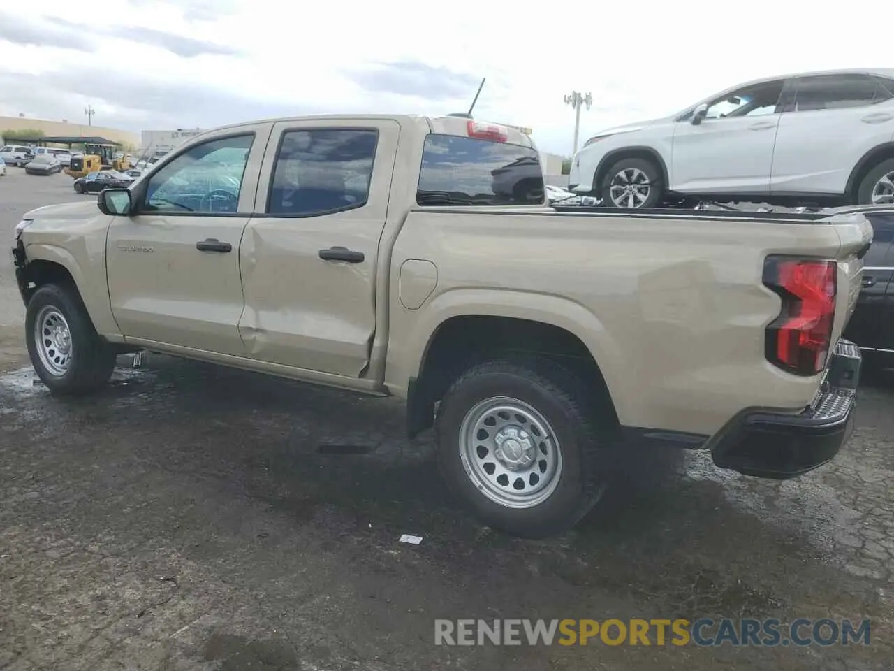 2 Photograph of a damaged car 1GCGSBEC7R1134986 CHEVROLET COLORADO 2024